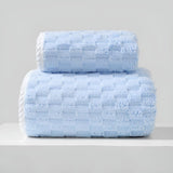 Rulo | Lightweight Quick-Dry Fleece Towel Set of 2 for Bathroom, Gym and Summer Use