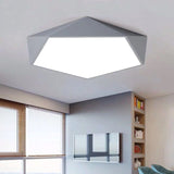 Veluna | Geometric LED Ceiling Light with Slim Profile for Modern Interior Lighting