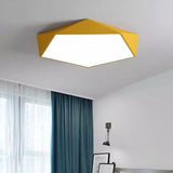 Veluna | Geometric LED Ceiling Light with Slim Profile for Modern Interior Lighting