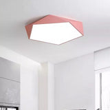 Veluna | Geometric LED Ceiling Light with Slim Profile for Modern Interior Lighting