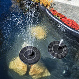 Varun | Solar Floating Fountain Pump with Interchangeable Spray Heads for Garden Pond and Bird Bath
