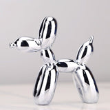 Orlenae | Metallic Resin Balloon Dog Statue in Seven Colours and Four Sizes for Living Room and Office