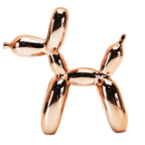 Orlenae | Metallic Resin Balloon Dog Statue in Seven Colours and Four Sizes for Living Room and Office