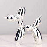 Orlenae | Metallic Resin Balloon Dog Statue in Seven Colours and Four Sizes for Living Room and Office