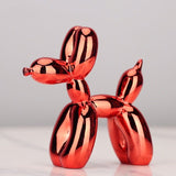 Orlenae | Metallic Resin Balloon Dog Statue in Seven Colours and Four Sizes for Living Room and Office