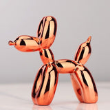 Orlenae | Metallic Resin Balloon Dog Statue in Seven Colours and Four Sizes for Living Room and Office