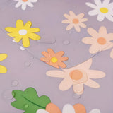 Tano | Floral Coated Cotton Apron with Adjustable Strap and Front Pocket for Kitchen and Garden