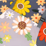 Tano | Floral Coated Cotton Apron with Adjustable Strap and Front Pocket for Kitchen and Garden