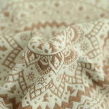 Karo | Double Gauze Cotton Pillowcase Set of 2 with Mandala Print for Bedroom and Living Room