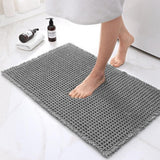 Morin | Ultra-Absorbent Microfibre Bath Mat with Embossed Waffle Texture and Non-Slip Backing