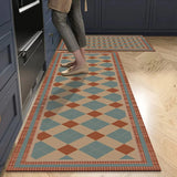 Bemi | Non-Slip Textured Kitchen Runner Rug in Neutral Tones for Kitchen, Hallway and Entrance