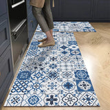 Bemi | Non-Slip Textured Kitchen Runner Rug in Neutral Tones for Kitchen, Hallway and Entrance