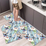 Bemi | Non-Slip Textured Kitchen Runner Rug in Neutral Tones for Kitchen, Hallway and Entrance