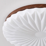 Velionyx | Luxury LED Ceiling Light with 3 Colour Modes Cream White Flush Mount for Living Room and Bedroom