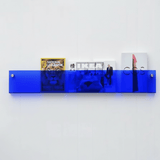 Evi | Acrylic Wall-Mounted Magazine and Book Shelf for Living Room, Office and Hallway Display