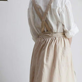Aro | Cross-Back Cotton Kitchen Apron with Pockets for Cooking, Baking and Everyday Kitchen Use