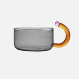 Rilo | Borosilicate Glass Teapot and Cup Set with Removable Infuser for Hot and Cold Tea Use
