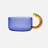 Rilo | Borosilicate Glass Teapot and Cup Set with Removable Infuser for Hot and Cold Tea Use