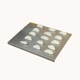 Nomi | Stainless Steel Chopping Board with Non-Slip Silicone Pads and Spill Edge, Two Sizes