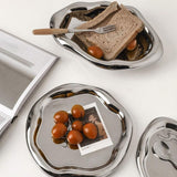 Sorae | Ceramic Trinket Dish Set with Shiny Finish for Jewellery, Rings and Earrings, Two Sizes