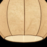 Norisse | Luxury Silk Pendant Light with Wooden Detail and Soft Ambient Lighting for Dining and Living Spaces
