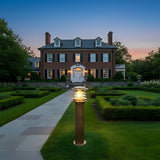 Oriva | Modern Outdoor LED Garden Bollard Light with Waterproof IP65 Design for Pathways & Patios