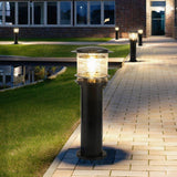 Oriva | Modern Outdoor LED Garden Bollard Light with Waterproof IP65 Design for Pathways & Patios