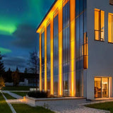 Calyne | Industrial LED Outdoor Spotlight with Powerful Beam for Garden, Patio & Building Lighting